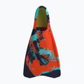 Speedo Medium Blade peacoat/volcanic orange/arctic glass Schwimmflossen 2