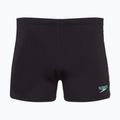 Schwimm-Boxershorts Herren Speedo Hyperboom Panel Aquashort black/dark teal
