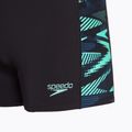 Schwimm-Boxershorts Herren Speedo Hyperboom Panel Aquashort black/dark teal 3