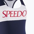 Speedo Colourblock Racerback Damen Badeanzug einteilig peacoat 3
