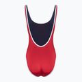 Speedo Damen einteiliger Badeanzug Solid Bound Scoop hohes Risiko rot 2