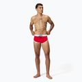 Speedo Jetstream Retro Logo Brief Herren Badehose mit hohem Risiko rot 2