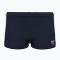 Herren-Schwimm-Boxershorts Speedo Colorblock Square Leg peacot