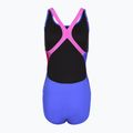 Badeanzug Damen Speedo Placement Digital Powerback molten blend/cobalt pop 2