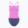 Einteiler Badeanzug Damen Speedo Placement Digital Vback balance blend/hapuna blue 2