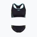 Speedo Placement hypergelber zweiteiliger Badeanzug für Damen