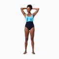 Damen-Einteiler Badeanzug Speedo Shaping Contour Eclipse Printed true navy/berry 6