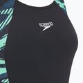 Damen-Einteiler Badeanzug Speedo HyperBoom Splice Legsuit dark teal 3