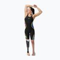 Speedo Fastskin Damen-Badeanzug LZR Pure Intent 2.0 Closedback Kneeskin schwarz / molten blur / hyper yellow / mainline 2