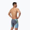 Herren-Schwimmjammer Speedo Fastskin LZR Intent 2.0 Jammer grau lead/acadia blau/hyper gelb 3