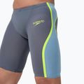 Herren-Schwimmjammer Speedo Fastskin LZR Intent 2.0 Jammer grau lead/acadia blau/hyper gelb 5