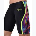 Schwimm-Jammer Herren Speedo Fastskin LZR Intent 2.0 Jammer black/molten blur/hyper yellow 5