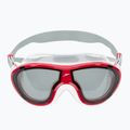 Speedo Biofuse 2.0 Kinderschwimmmaske mit hohem Risiko rot/rauch 2