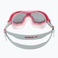 Speedo Biofuse 2.0 Kinderschwimmmaske mit hohem Risiko rot/rauch 4