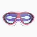 Speedo Biofuse 2.0 rosa Limonade / Stahl Kinderschwimmmaske 2