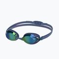 Speedo Vanquisher 3.0 Mirror LTD Junior nocturnal / cobalt / aurora mirror Kinder Schwimmbrille