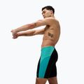 Herren-Schwimmjammer Speedo Endurance+ MAX Splice Jammer schwarz/türkisstein 4