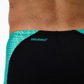 Herren-Schwimmshorts Speedo Endurance+ MAX Splice Aquashort schwarz/türkis gem 7