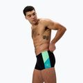 Herren-Schwimmboxer Speedo Dive Aquashort schwarz/türkis gem 4