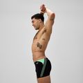 Herren-Schwimmshorts Speedo Hyper Boom Splice schwarz/alfalfa grün 4