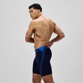 Männer Schwimm Jammer Speedo Hyper Boom Splice grau lead/neon coral 4