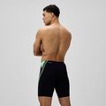Männer Schwimm Jammer Speedo Hyper Boom Splice schwarz/alfalfa grün 3