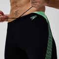 Männer Schwimm Jammer Speedo Hyper Boom Splice schwarz/alfalfa grün 6