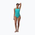 Damen Badeanzug Speedo Eco Endurance+ Printed Medalist turquoise gem 2