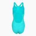 Badeanzug Damen Speedo Eco Endurance+ Printed Medalist turquoise gem 2