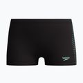 Badeshorts Kinder Speedo Plastisol Placement Aquashort black/alfalfa green