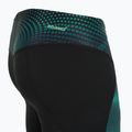 Herren-Schwimm-Jammer Speedo Endurance+ Max Compression Jammer schwarz/türkis Edelstein 4
