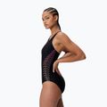 Damen Badeanzug Speedo Placement Muscleback anthracite 3