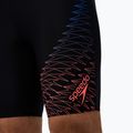 Herren-Schwimmjammer Speedo Medley Logo Jammer schwarz/neonkoralle 6