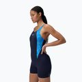 Damen-Einteiler Badeanzug Speedo HyperBoom Splice Legsuit lagoon blue/celeste 4