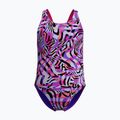 Kinder-Einzelstück-Schwimmanzug Speedo Digital Allover Leaderback Flare Pink