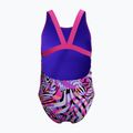 Kinder-Einzelstück-Schwimmanzug Speedo Digital Allover Leaderback Flare Pink 2