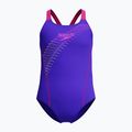 Kinder-Einteiler Badeanzug Speedo Medley Logo Medalist Indigo Glow