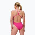 Damen-Einteiler Badeanzug Speedo FL Solid V-Back flare pink 2