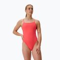 Damen-Einteiliger Badeanzug Speedo FL Solid V-Back Neonkoralle
