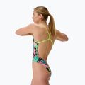 Damen-Einteiler Badeanzug Speedo FL Printed V-Back tropicana/schwarz 3