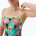 Damen-Einteiler Badeanzug Speedo FL Printed V-Back tropicana/schwarz 4