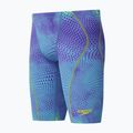 Herren-Schwimmjammer Speedo Fastskin HyperSpark Printed Jammer in Under Current/Sugar Blue 3