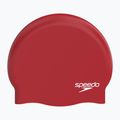 Schwimmkappe Speedo Plain Moulded Silicone Speedo Red
