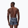 Herren-Badeboxershorts Speedo Print Beachstar Square Leg Anthracite/Coin Grey 2