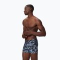 Herren-Badeboxershorts Speedo Print Beachstar Square Leg Anthracite/Coin Grey 3