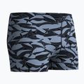 Herren-Badeboxershorts Speedo Print Beachstar Square Leg Anthracite/Coin Grey 6