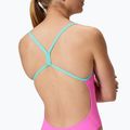 Damen-Badeanzug Speedo FL Solid V-Back 2.0 neon flamingo 4
