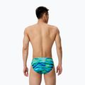 Herren Badeboxer Speedo Printed Brief sunset grove/green 2
