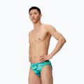 Herren Badeboxer Speedo Printed Brief sunset grove/green 3