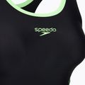 Damen zweiteiliger Badeanzug Speedo Placement Raceback 2pc anthracite/clover 5